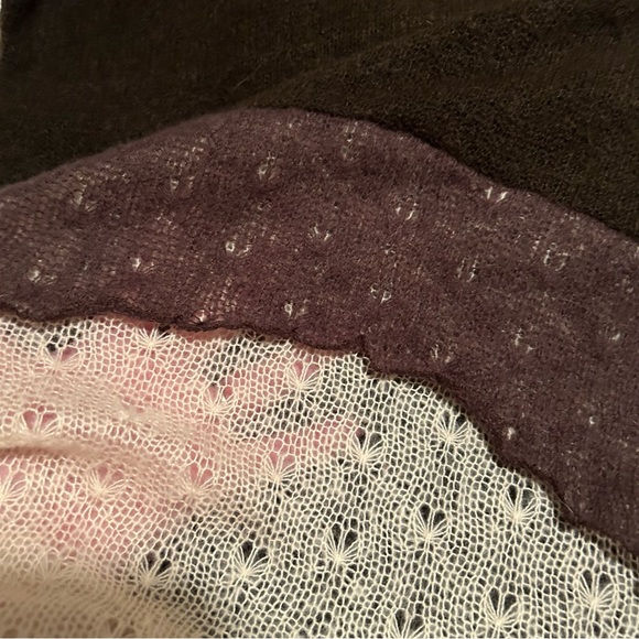 Loose-Knit Brown Sweater EUC - Picture 5 of 12